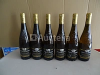 6 flessen château de brossay côteaux du layon vieilles vignes 2001 - afbeelding 1 van  4