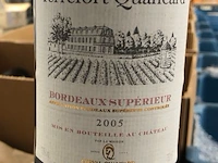 6 flessen chäteau de terrefort-quancard 2005 - afbeelding 1 van  2