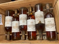 6 flessen château filhout sauternes, 1976 - afbeelding 2 van  2
