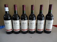 6 flessen château la haut gravière 2006