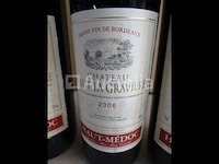 6 flessen château la haut gravière 2006 - afbeelding 3 van  3