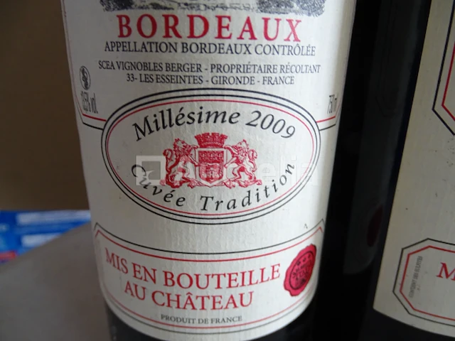 6 flessen château les maréchaux 2009 - afbeelding 2 van  4