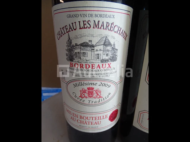 6 flessen château les maréchaux 2009 - afbeelding 3 van  4