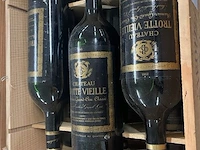 6 flessen château trotte vieille st emilion, 1985 - afbeelding 2 van  2