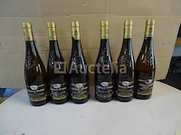 6 flessen côteaux du layon vieilles vignes château de brossay 2001 - afbeelding 2 van  4