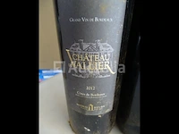 6 flessen côtes de bordeaux château du vallier 2012 - afbeelding 2 van  3