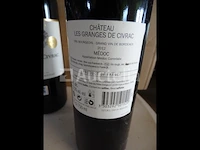 6 flessen cru bourgeois château les granges de civrac 2012 - afbeelding 4 van  4