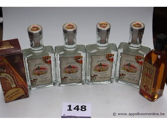 6 flessen diverse taquille - afbeelding 1 van  3