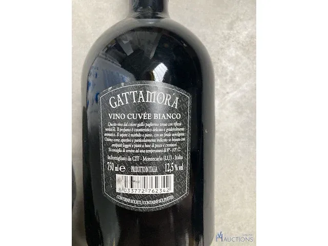 6 flessen gattamora vino cuvee bianco - afbeelding 2 van  3