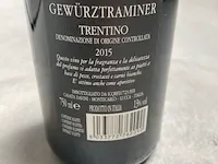 6 flessen gewürztraminer trentino 2015 - afbeelding 2 van  3