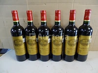 6 flessen haut-médoc château tour marcillanet 2013 - afbeelding 1 van  4