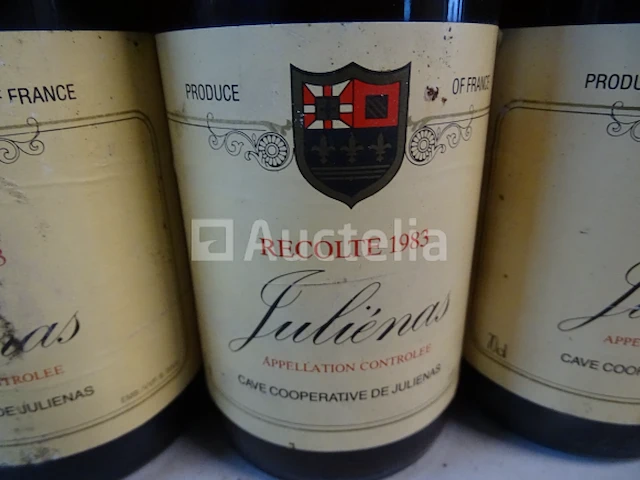 6 flessen juliénas 1983 - afbeelding 3 van  4