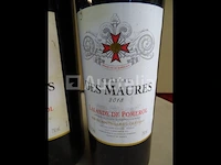 6 flessen lalande de pomerol château des maures 2013 - afbeelding 3 van  4