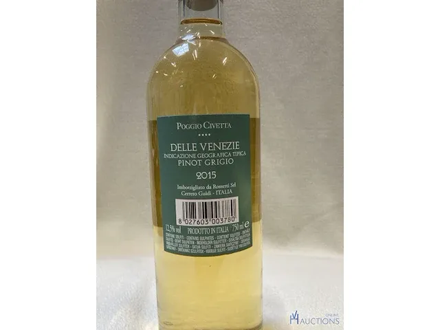 6 flessen pinot grigio indicazione geografica tipica delle venezie - afbeelding 3 van  4