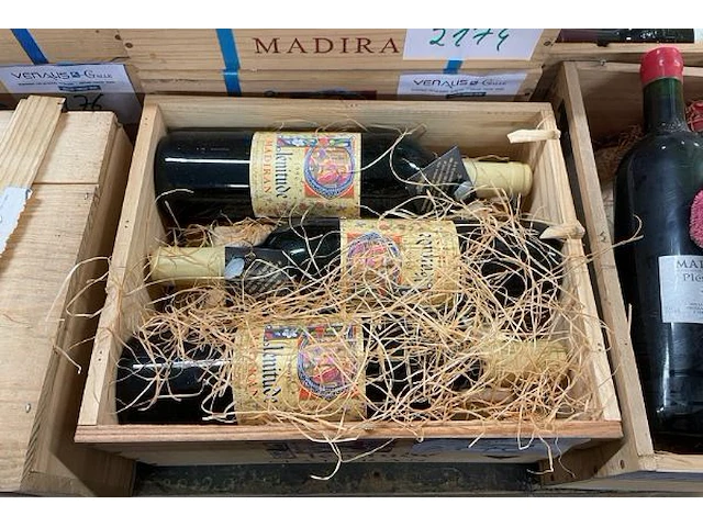 6 flessen plénitude madiran, 1996 - afbeelding 2 van  2