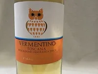 6 flessen poggio civetta vermentino toscana - afbeelding 2 van  4