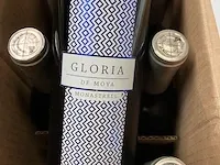 6 flessen rode wijn fabr gloria de moya - afbeelding 2 van  3