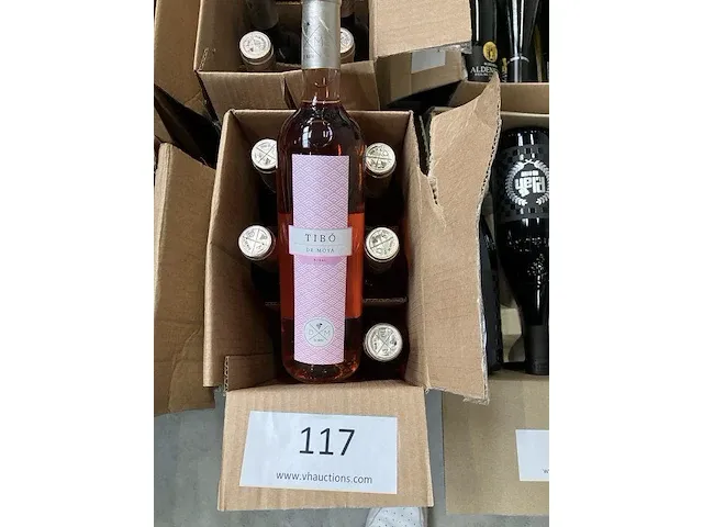 6 flessen rose wijn fabr gloria de moya - afbeelding 1 van  3