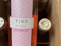 6 flessen rose wijn fabr gloria de moya - afbeelding 2 van  3