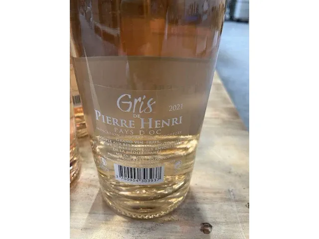 6 flessen rose wijn fabr pierre henri (2021) - afbeelding 3 van  3