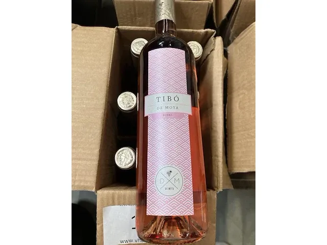 6 flessen rose wijn fabr thibo de moya - afbeelding 2 van  3