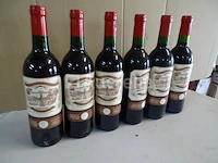 6 flessen saint-emilion château la croix cardinal 2004 - afbeelding 5 van  5