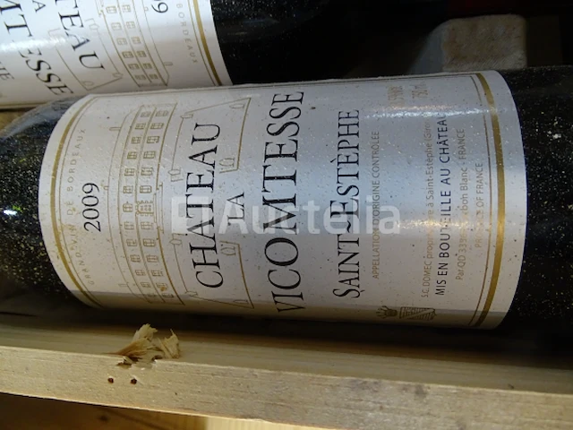 6 flessen saint-estèphe château de la vicomtesse 2009 - afbeelding 2 van  5