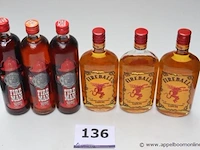 6 flessen sterke drank - afbeelding 1 van  2