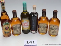 6 flessen sterke drank - afbeelding 1 van  3