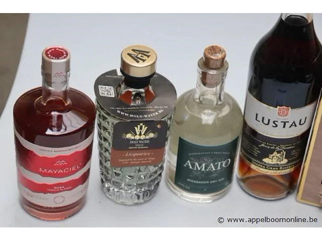 6 flessen sterke drank - afbeelding 2 van  3