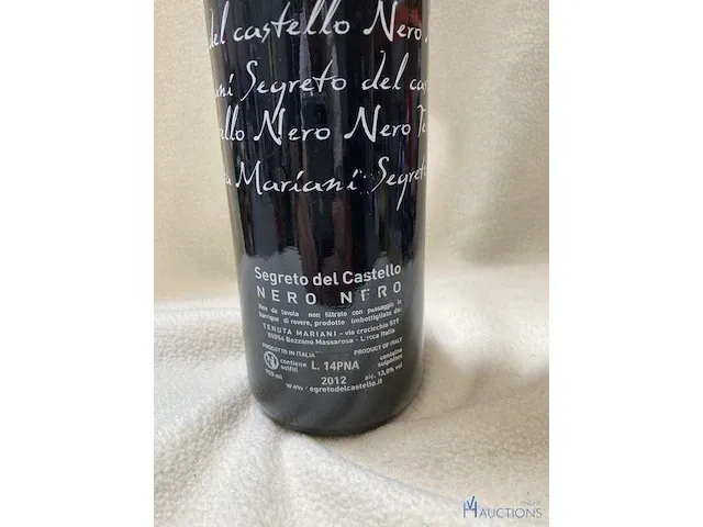 6 flessen tenuta mariani segreto del castello nero - afbeelding 3 van  4