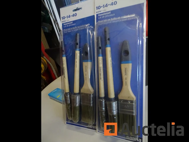 6 gamma penselen - afbeelding 1 van  3