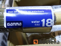 6 gamma premium ronde lakborstels op waterbasis 18 mm - afbeelding 5 van  5