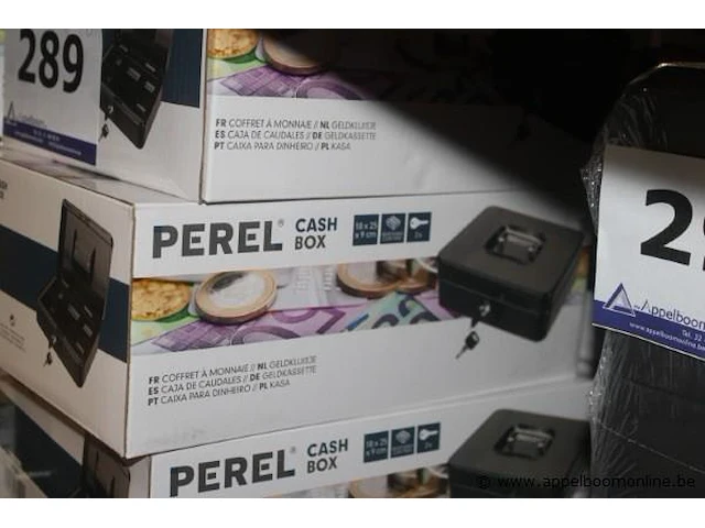 6 geldkistjes perel - afbeelding 3 van  3