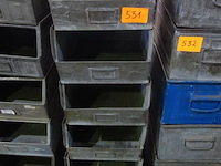 6 grote metalen bakken - afbeelding 1 van  3