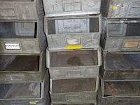 6 grote metalen stapelbakken d48-b32 - afbeelding 1 van  1