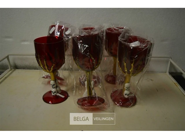 6 halloween bekers - afbeelding 1 van  3