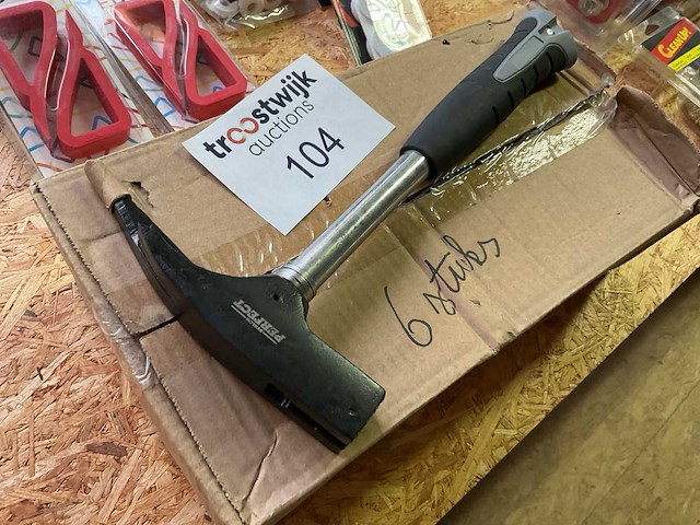 6 hamers met nagel magneet - afbeelding 1 van  4