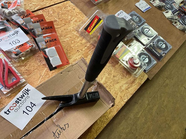 6 hamers met nagel magneet - afbeelding 3 van  4