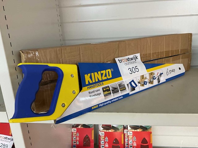 6 handzagen - afbeelding 1 van  3