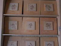 6 houten deco spullen - afbeelding 1 van  4