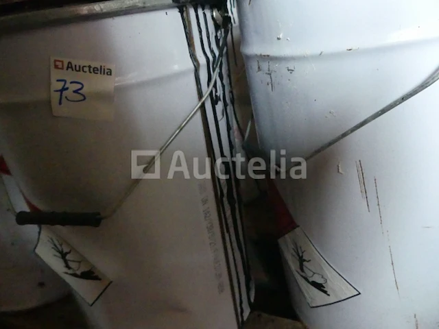 6 jerrycans van 25 liter vloeibaar bitumen en dakprimer - afbeelding 3 van  7
