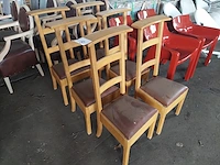 6 kerkstoelen - afbeelding 1 van  7