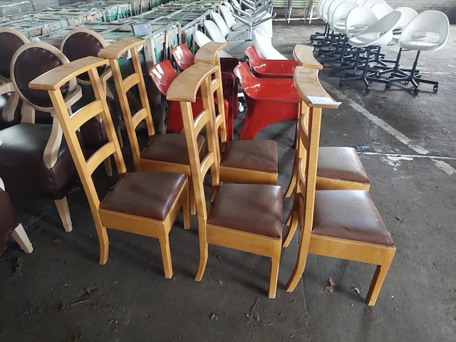 6 kerkstoelen - afbeelding 6 van  7