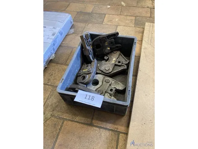 6 koppen voor perstang - afbeelding 1 van  3