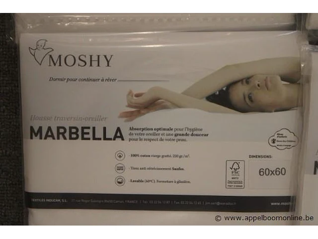 6 kussenslopen moshy marbella 60x60 - afbeelding 2 van  3