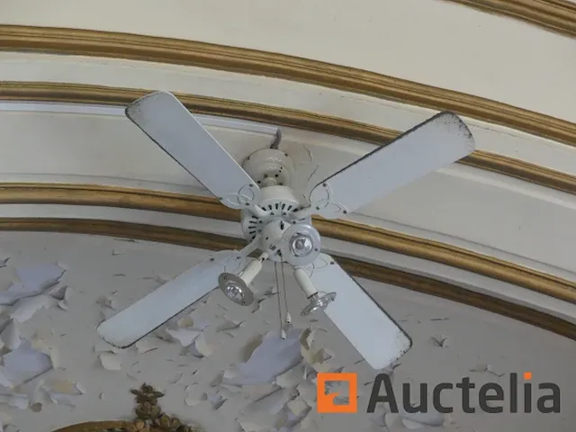 6 lamps met ventilator - afbeelding 2 van  6
