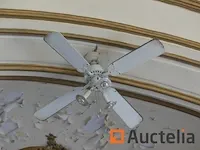 6 lamps met ventilator - afbeelding 2 van  6