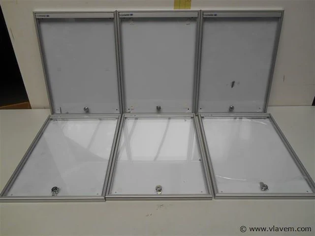 6 legomaster alu aankondigingsbord 46x34x2 - afbeelding 1 van  1
