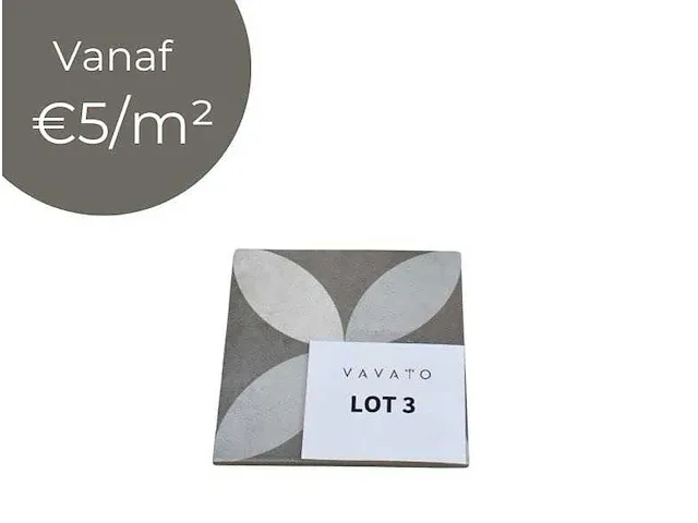6 m² - 22,3x22,3 cm - art lepic - afbeelding 1 van  3